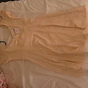 Forever21 summer dress Blush/Cream